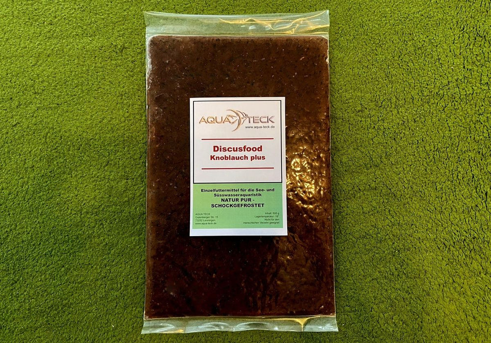 500g Discusfood Knoblauch plus - Frostfutter aqua-teck