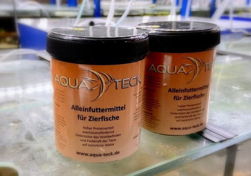 AQUA TECK Alleinfutter Gr. 2 0,6-0,9 mm Granulatfutter 175g aqua-teck