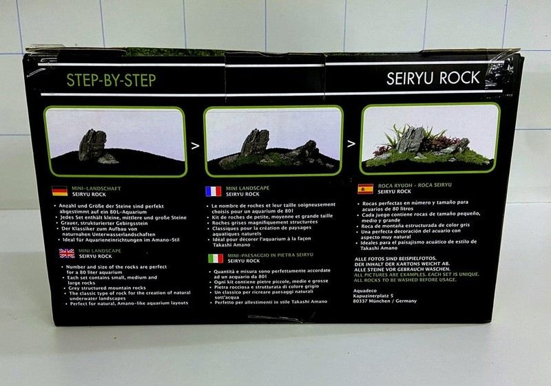 Seiryu Rock Set für 80l Aquarium aqua-teck